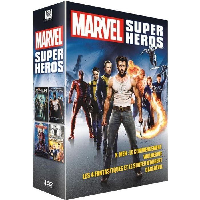 DVD Coffret Marvel super heros - Cdiscount DVD
