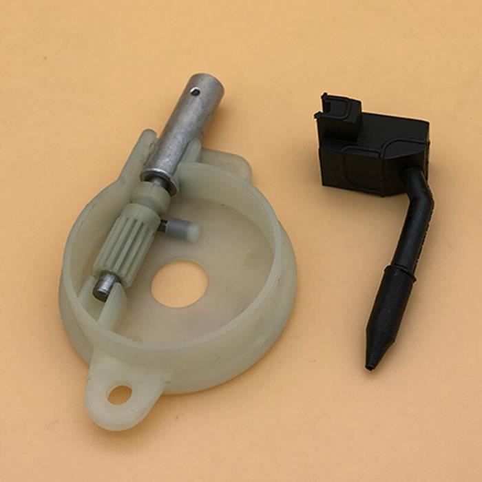 Pompe à Huile + Tuyau Pour Tronçonneuse Husqvarna 36, 136, 41, 141, 137, 142 - Pièce De Rechange Qualité Supérieure