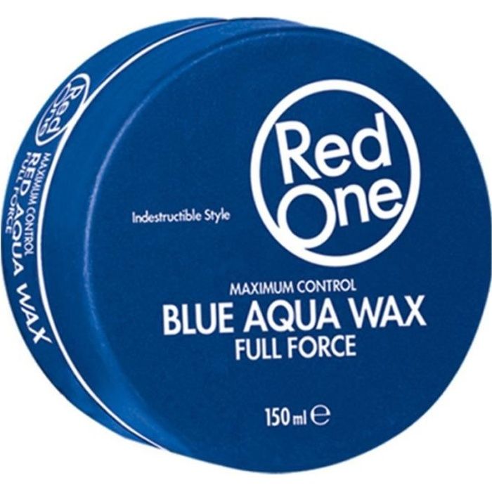 Red One Blue Aqua Hair Gel Wax full force 150ml