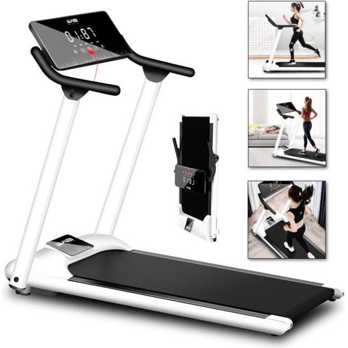 Tapis de Course Pliante de Tapis Roulant électrique Gymnase Fitness 10km / h