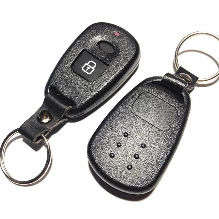 Taille Clé télécommande à 1 bouton avec emplacement de batterie, pour Hyundai, Old Elantra, modèle 2003, Santa Fe, Eagle