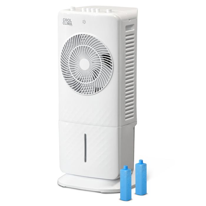 Rafraichisseur d'air oscillant 65 W - 5.5L - Ventilateur - Humidificateur - Cool Clima