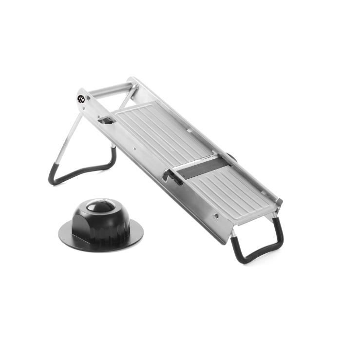 HENDI 222652 Mandoline, Acier Inoxydable, 40 x 11,5 x 5 cm, Argent