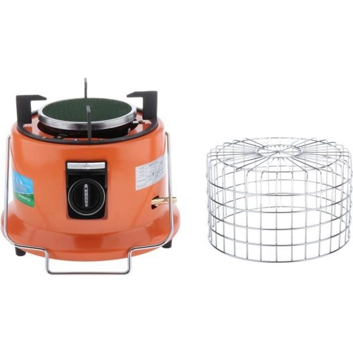 Vitesse 2 dans 1 Portable Chauffage Au Propane et Cuisinière, camping en plein air Cuisinière À Gaz Camp Tente Gaz liquéfié