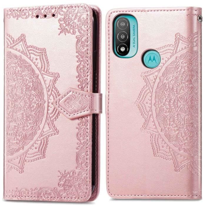 Coque Motorola Moto E20 Rose or iMoshion