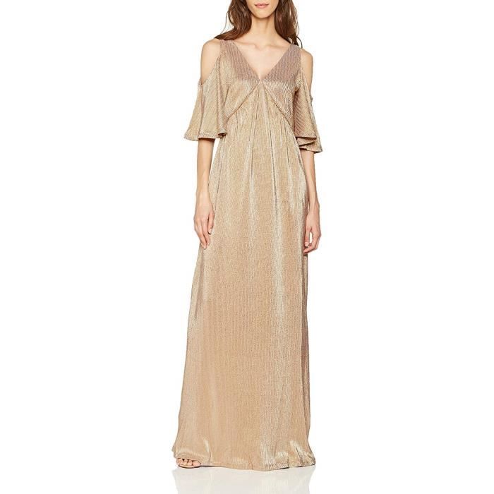 Intropia P665VEX06274533 Robe, Ecru (Nude 533), (Taille Fabricant:38) Femme - P665VEX06274-533