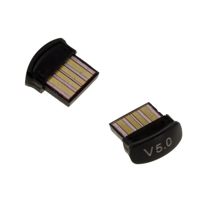 Clé USB Bluetooth V5.0 - CHIPSET BARROT 8041A02, Support Double Mode. Compatible Bluetooth 2.0 2.1 3.0 4.0 4.2 5.0