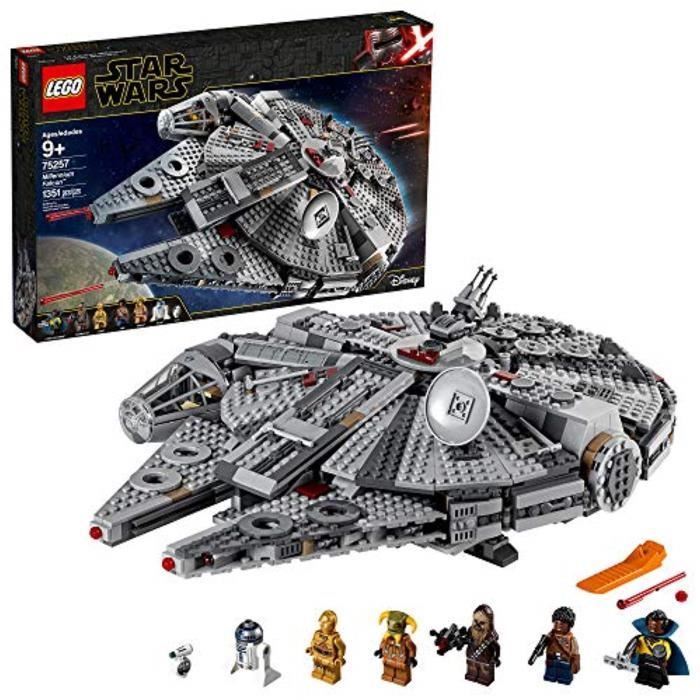 Jeu D'Assemblage CE9YL Star Wars: The Rise of Skywalker Millennium Falcon 75257 Kit de construction de modèle de vaisseau spatial et