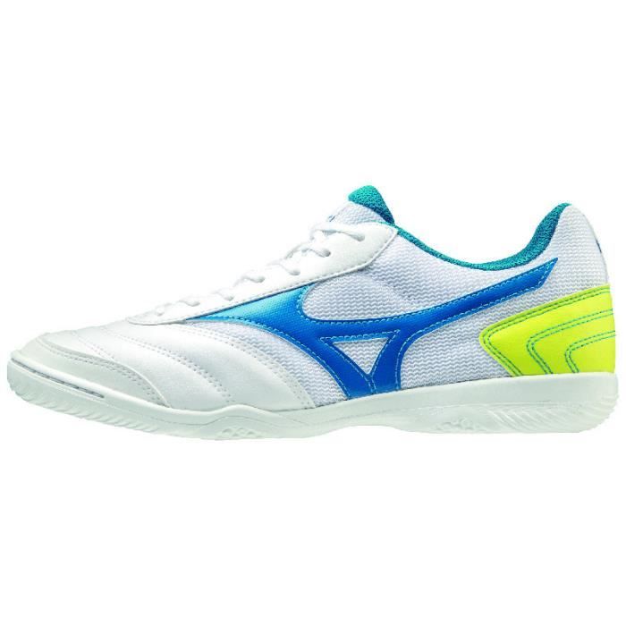 Chaussures de football Mizuno MRL Sala Club IN - blanc/bleu - 42