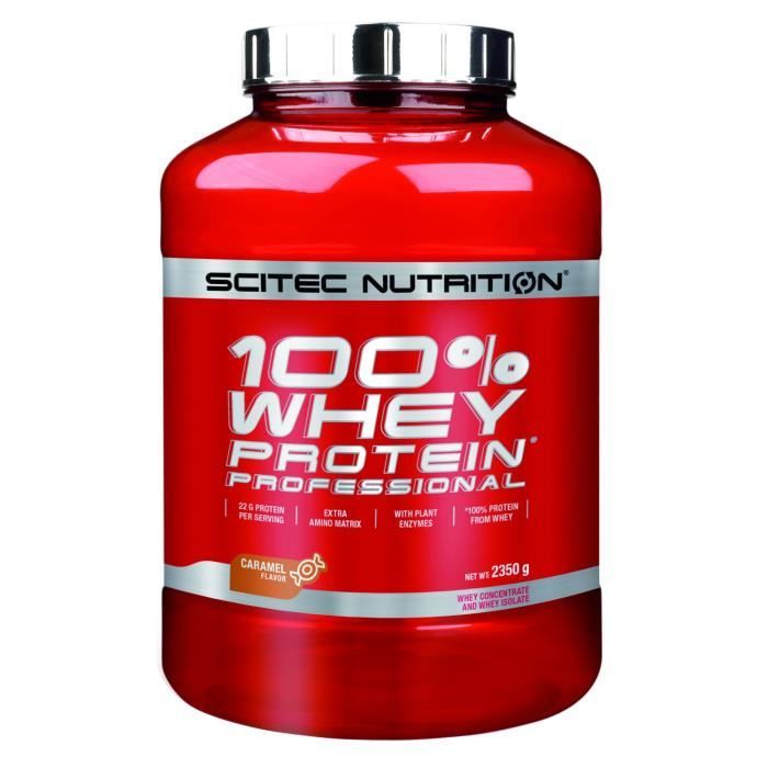100% Whey Professional 2350g CARAMEL Scitec