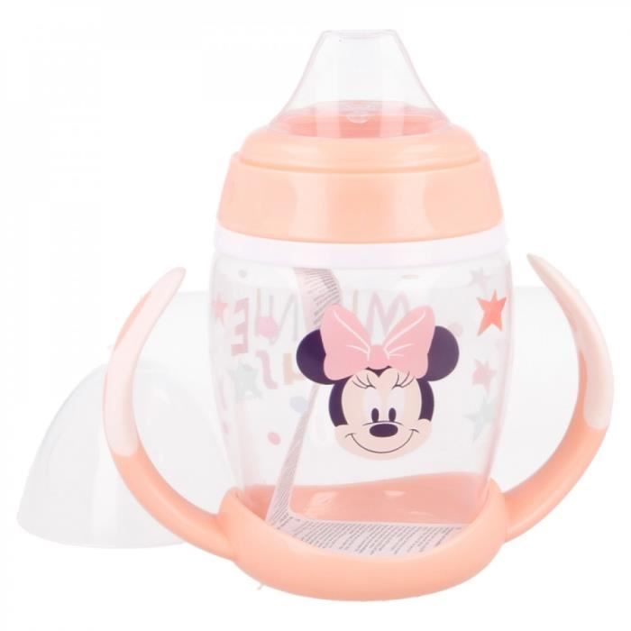 Disney Baby - Tasse d'apprentissage pour enfant avec poignée déco Minnie- 270 ml
