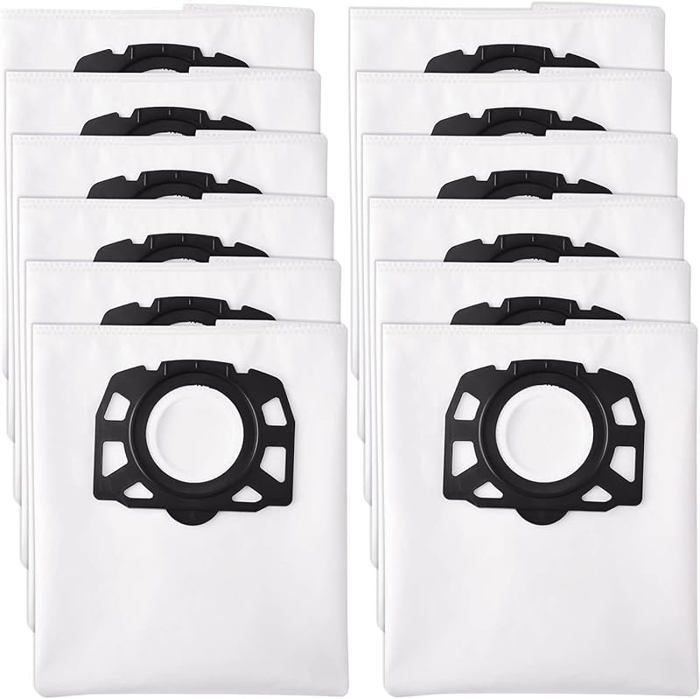 10x Staubsaugerbeutel KFI 357 Für Kärcher - Passend Für WD2, WD3 & Mehr Modelle