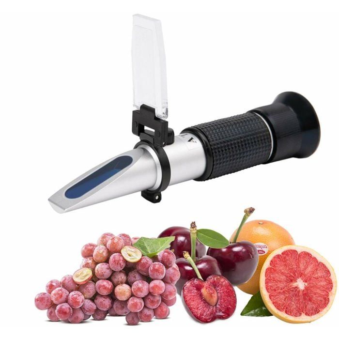 Réfractomètre Portable Brix 0-32% ATC - Pour Mesurer Le Sucre Dans Bière, Vin, Fruits