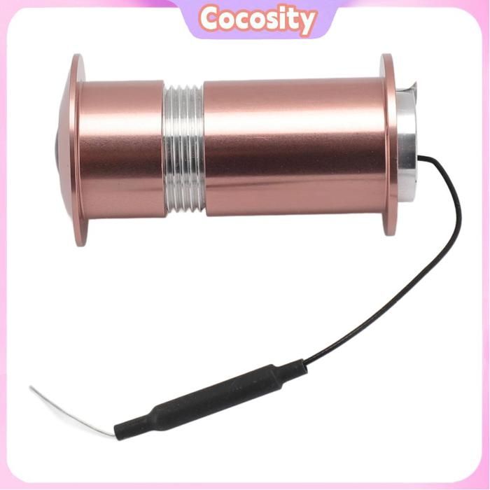 Cocosity caméra de trou dœil de porte wifi Caméra de trou dœil de porte Talk Talk Motion Detection video Prise UE cuivrée