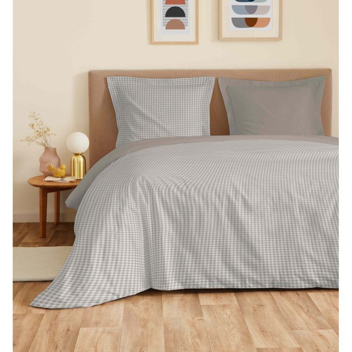 Parure de draps 4 pièces Vanessa pour lit 160 x 200 cm Grande largeur Gabrielle Naturel Parure de draps 4 pièces Vanessa pour lit 160 x 200 cm Grande largeur Gabrielle Naturel