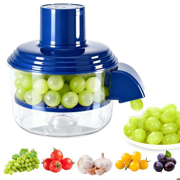 Nouveau type déplucheur électrique est un éplucheur automatique adapté aux raisins aux tomates cerises et à lail