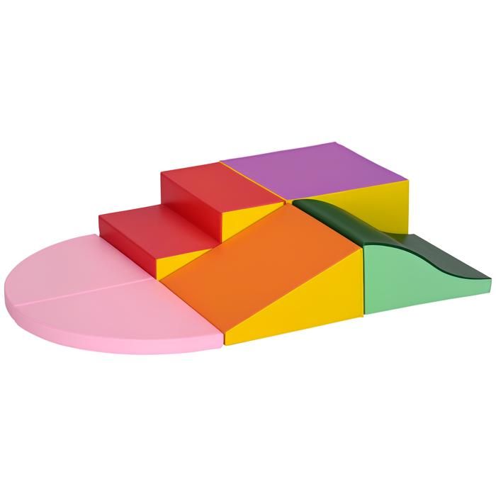 6 blocs de construction en mousse XXL pour enfants - normes EN71-1-2-3 ...