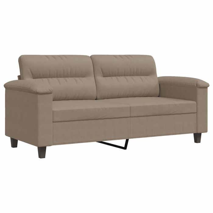 En PromotionCANAPÉ FIXE Taupe - SHIELD - Canapé Double - Sofa pour 2 personnes - Taupe 140cm Tissu microfibre 8394298