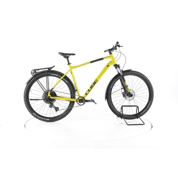 Vélo - Cube Analog - jaune - Vélo de ville et de trekking - Aluminium Reconditionné Reconditionné - N/A reconditionné disponible sur Cdiscount Seconde Vie