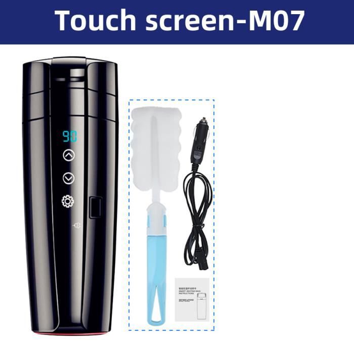 APEKX Chauffe-Tasse, Tasse Intelligente Avec Contrôle De La Température Avec Couvercle, Chauffe