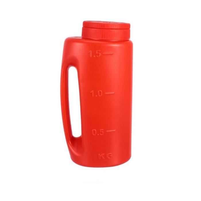 Épandeur à Main Zerodis 2L - Pour Sel, Engrais Et Graines - Cadran Réglable - Bleu