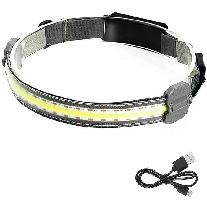 DEL Lampe Frontale Lampe au Chapeau Lumière Zoom lumineuse pour cyclisme randonnée pêche sport