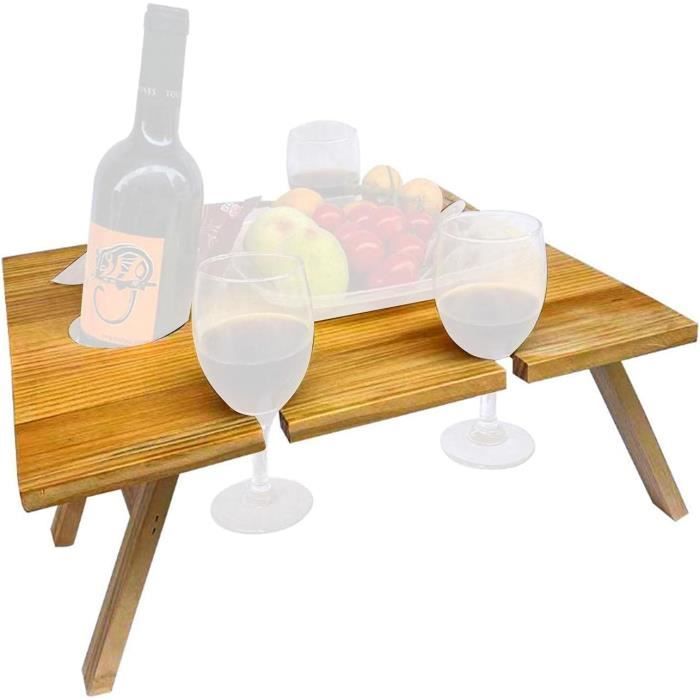 Table À Vin Extérieure Table À Vin Pliante Mini Table À Vin De Plage De