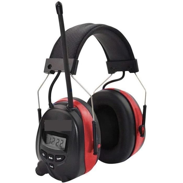 Casque De Tir Antibruit électronique Awesafe - Protection Auditive NRR 23dB - Vert