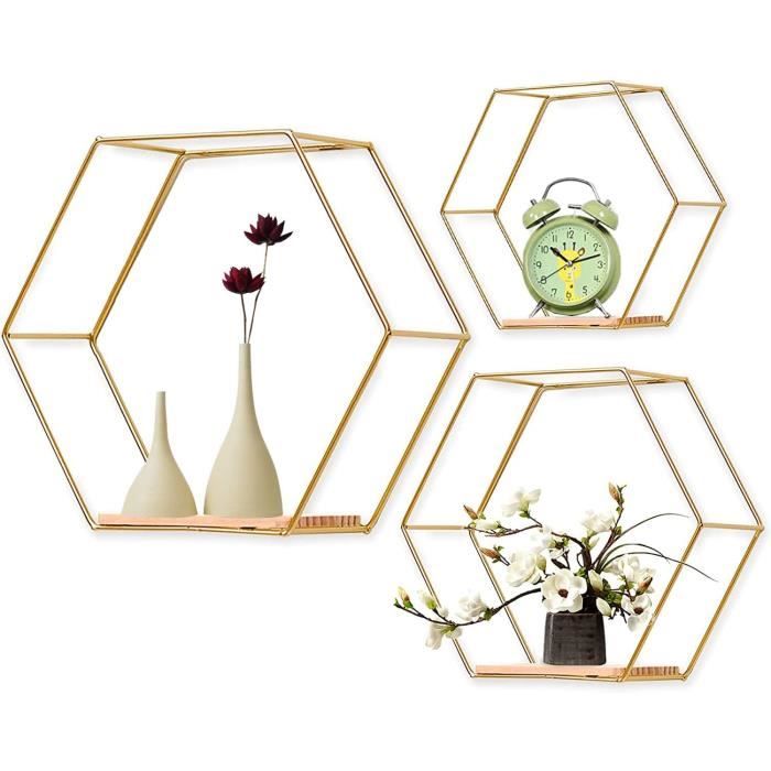 Etagère Murale En Bambou, 3 Étages, Barre Pour Serviette, Salle De Bain Etagère Murale En Bambou, 3 Étages, Barre Pour Serviette, Salle De Bain