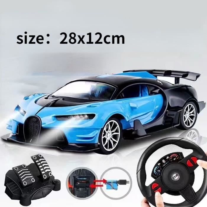 Voiture Télécommandée Racing Speedy Avec Gant De Contrôle - 360°, Lumières LED, Fumée, Pour Enfants Dès 8 Ans