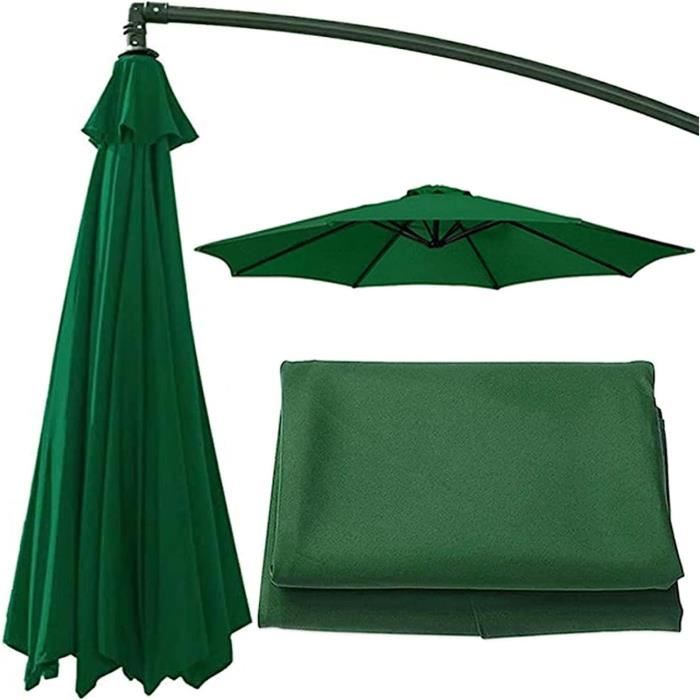 Auvent De Rechange Pour Parasol De Terrasse De 3M, Toile De Rechange De 6 Baleines-8 Baleines