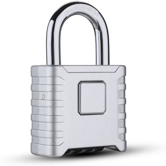 Lot De 2 Serrures à Combinaison Étanches 3 Chiffres - Cadenas Câble Métallique Pour Gymnase, Casier Et Extérieur Noir
