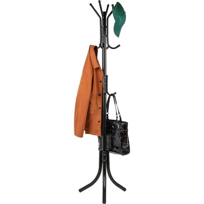 Coatrack11 Porte Manteau En M tal Sur Pied Avec 11 Crochets Pour