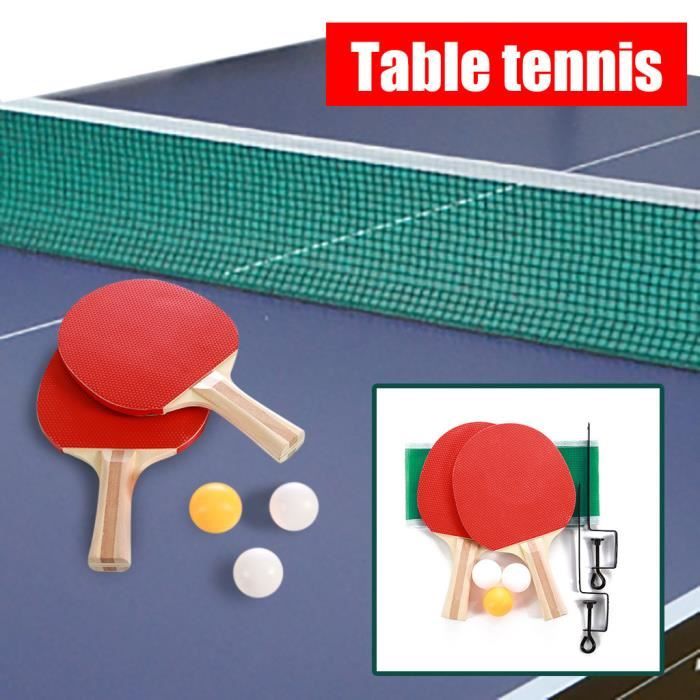 Jeux d'intérieur sport portable tennis de table support net ping-pong  paddles kit set @dwudgfe352 - Cdiscount Sport