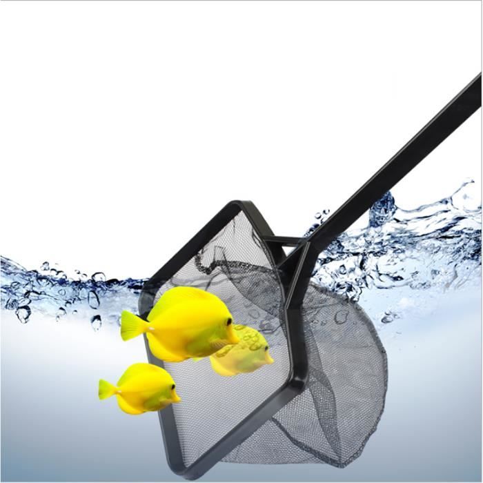 Hggzeg Filet de pêche pour les poissons de petite et moyenne taille Aquarium Filets de pêche et