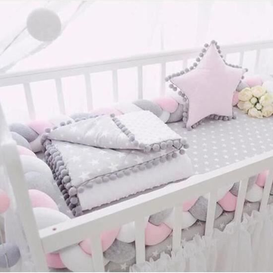 Tour De Lit Bebe Coussin Serpent Coussin Tresse Pare Chocs