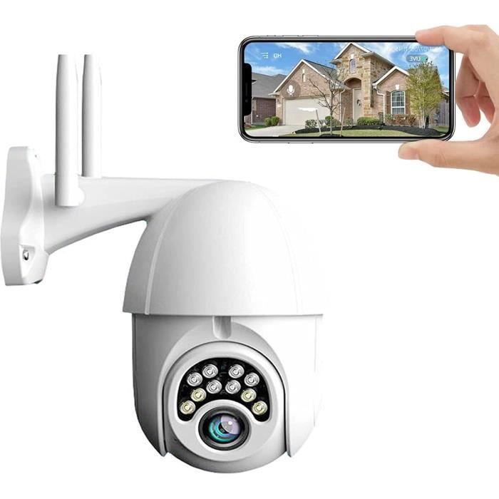Caméra de surveillance extérieure PTZ WiFi 1080P Caméra IP extérieure — free download