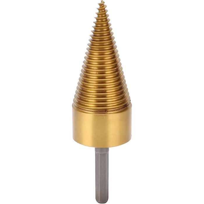 Foret De Fendeuse De Bûches De Bois De Chauffage Foret De Vis De