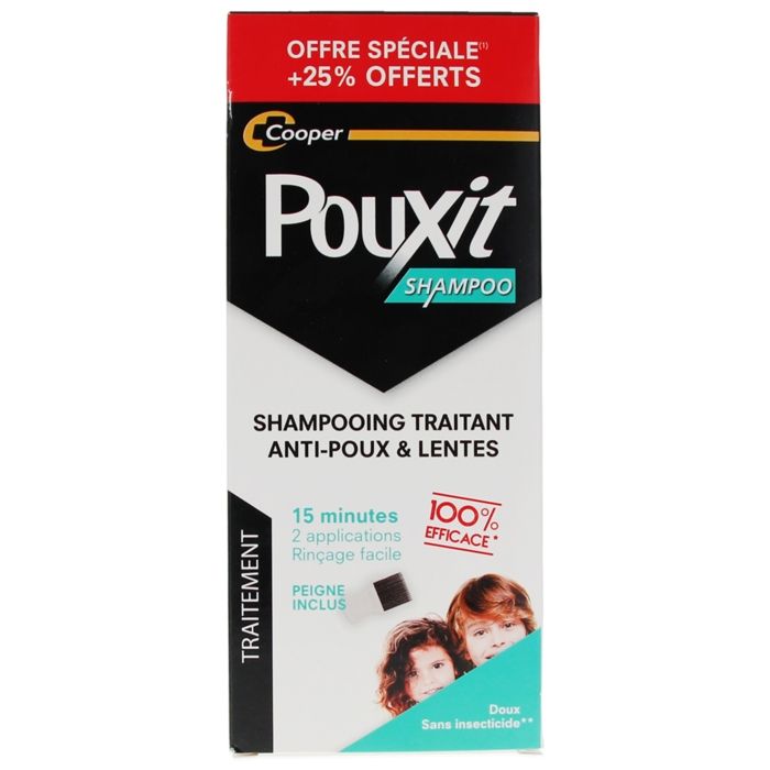 Shampoing Anti Poux Pour Adultes Et Enfants De Plus De 6 Mois Cdiscount Sante Mieux Vivre
