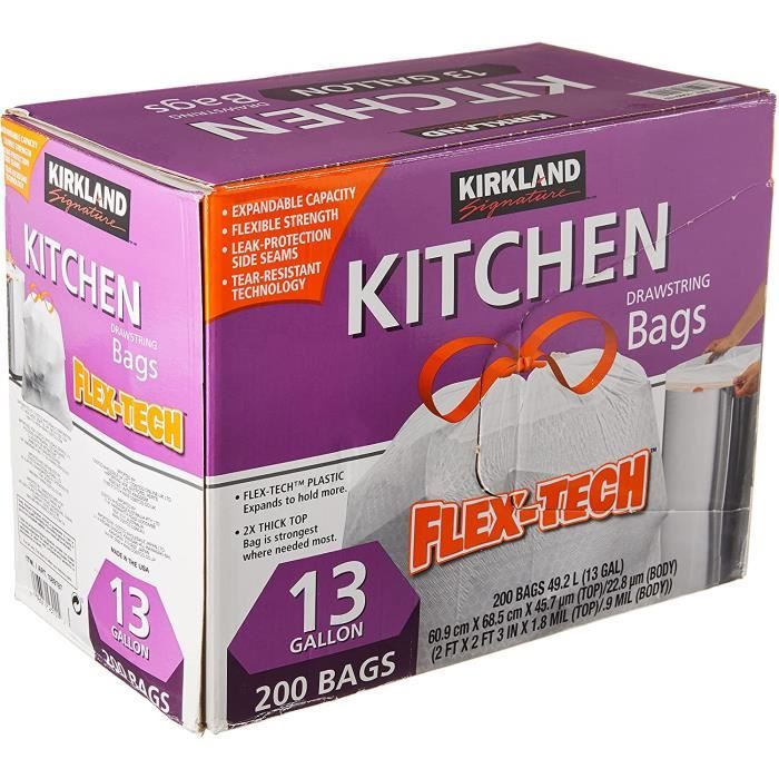 Sacs Poubelles Pour Corbeille à Papier 30l 10? Noirs – Lot De 1000