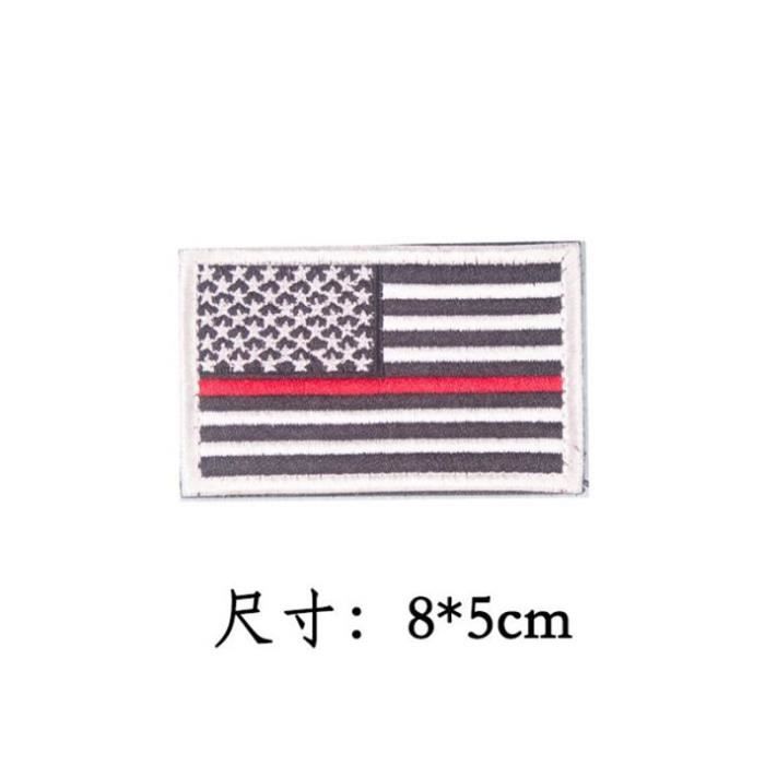 Patch Drapeau France Tactique - 8x5 Cm, Brodé, Avec Velcro, Pour Sac, Gilet Ou Brassard