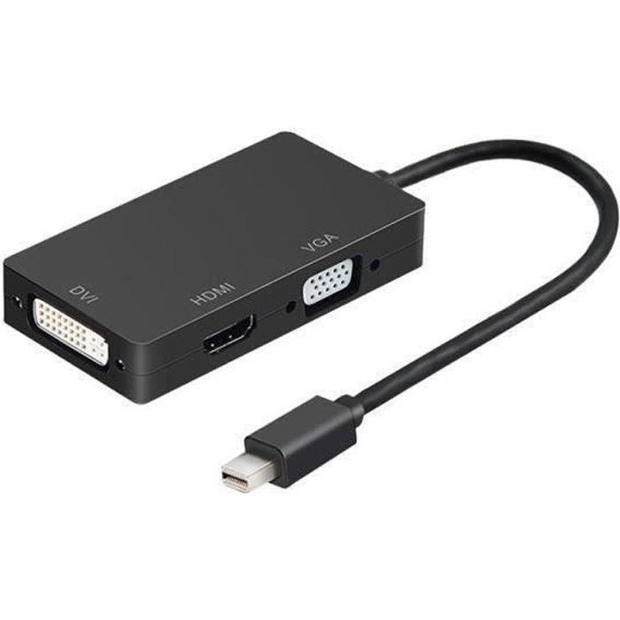 Noir Convertisseur Mini DV HDMI HDMI DVI CHIC Cdiscount TV Son Photo