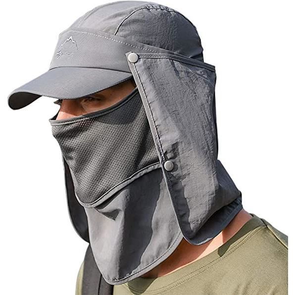 Chapeau Anti UV Soleil Adulte Respirant Bob t Homme Casquette