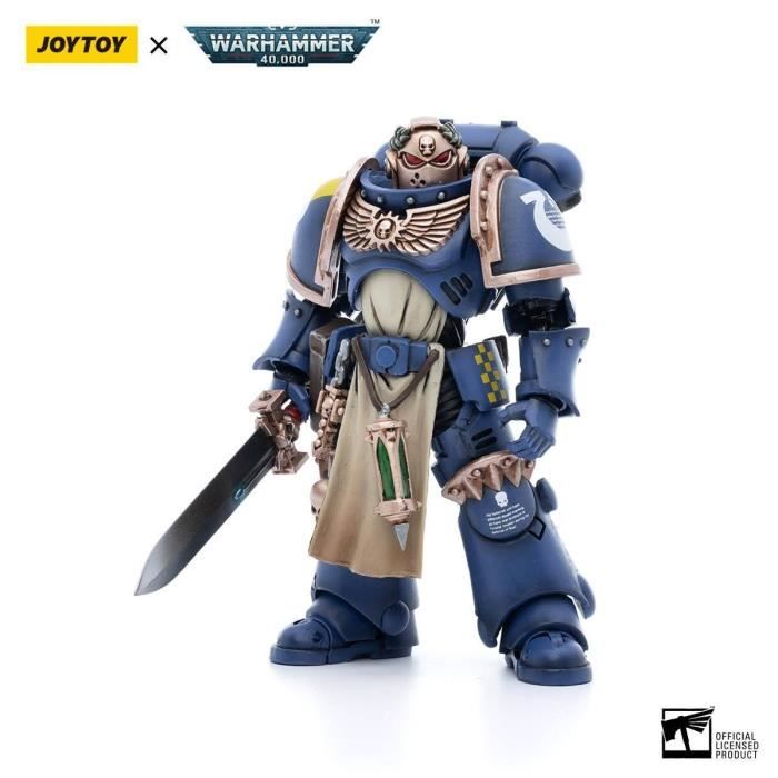 JoyToy Warhammer 40K Astra Militarum Ordnance Team – 1/18 Actionfigur Mit Malleus Raketenwerfer, 10,8 Cm, ABS/PVC