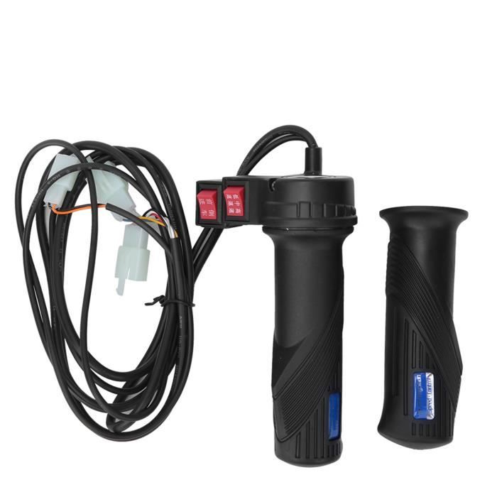 Poignée D'accélérateur 3 Vitesses Pour Vélo/scooter électrique : Universelle, Fil 2m, 12-99V