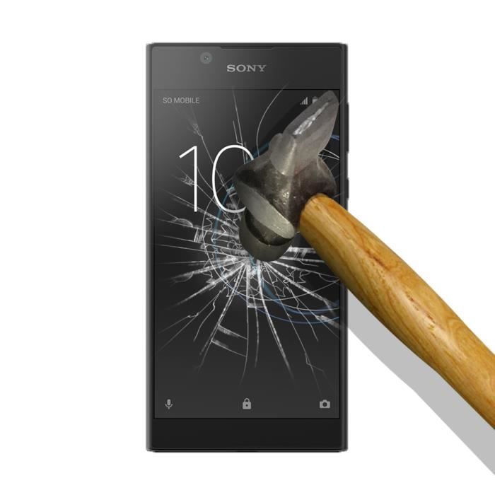 2 Films Protection écran Verre Trempé Pour Sony Xperia L1 - NOVAGO - Neuf Scellé