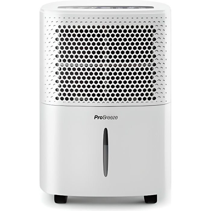 D&eacute;shumidificateur 12l/jour avec 3 modes d&eacute;shumidification de pi&egrave;ce jusqu'&agrave; 15 m&sup2; Pro Breeze