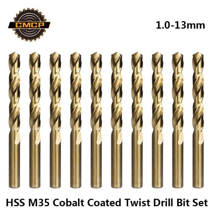 Lot De 10 Forets Hélicoïdaux HSS-R 5,7mm – Pour Métaux, Marque MaKu7, Neufs