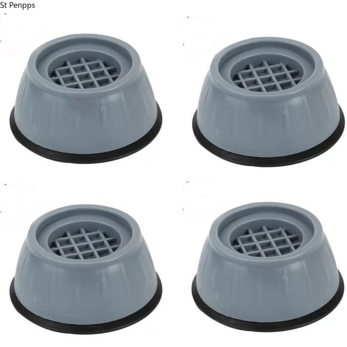 Pieds Anti-vibrations Fischer Pour Climatiseur Extérieur - Lot De 4, Vis M8 Incluses