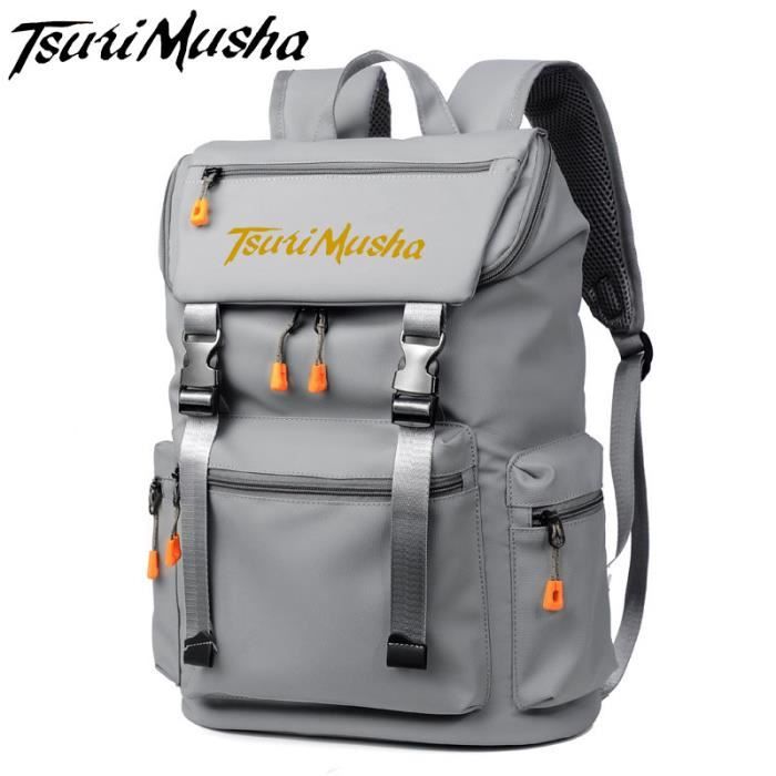 Sac ?? Dos De P??che, Grand Rangement, ??tanche, Mat?�riel De P??che, Avec Sac Banane Amovible Et 